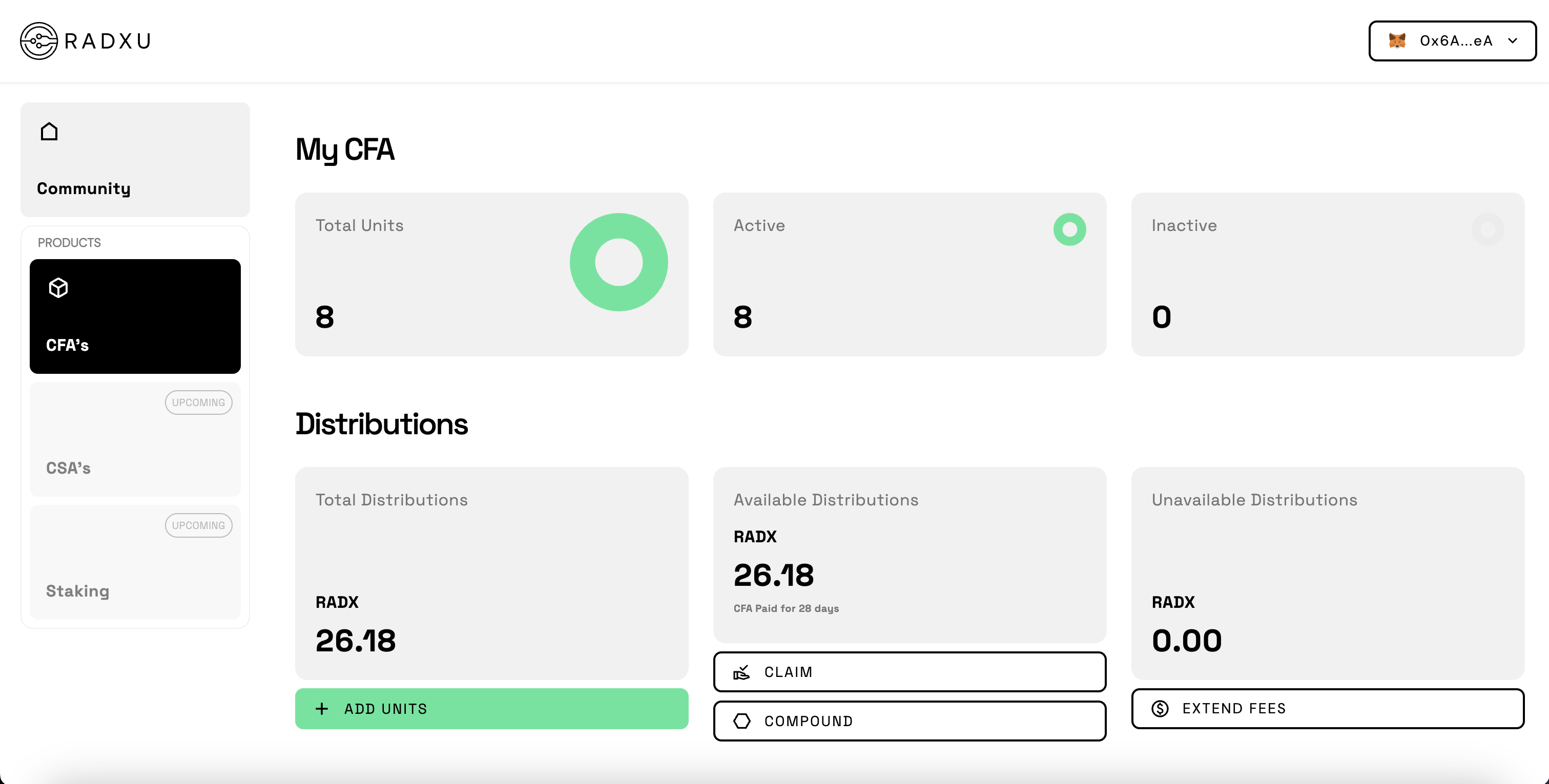 Radxu dApp Desktop 3